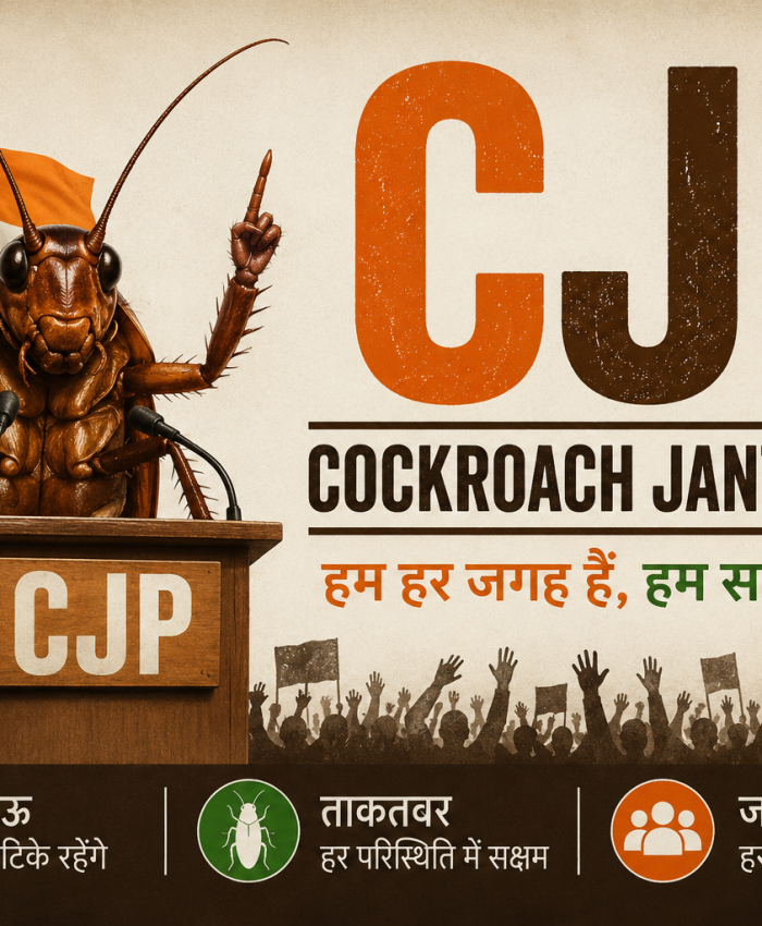 What is Cockroach Janta Party CJP