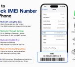 How to Check IMEI Number on iphone